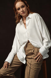 Oversized Shirt S - White